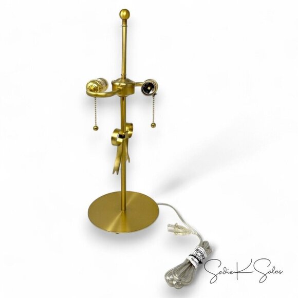 Stick Lamp with Bow Brass - Threshold Studio McGee Target Spring 2025 New in Box - Picture 7 of 8